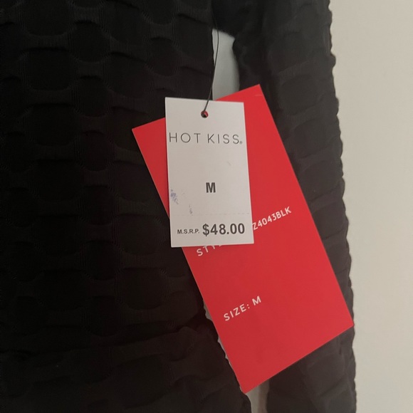 Sexy sport two pieces Hot Kiss set in black, Size M - Picture 8 of 8